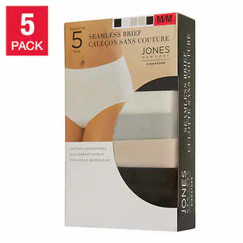 Jones New York - Set of 5 seamless panties
