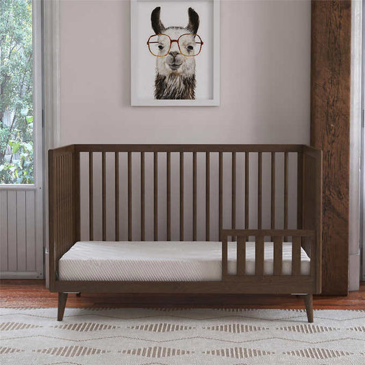 Novogratz - Harper bed Baby 3-in-1 transformable with railing
