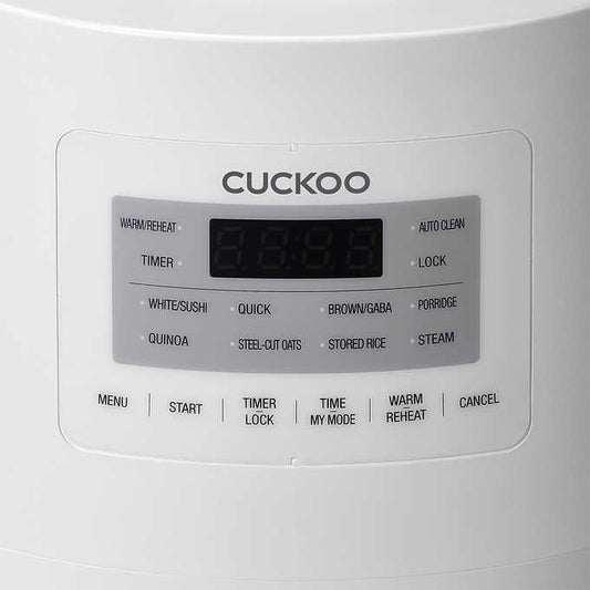 Cuckoo - Cuiseur à riz multifonctionnel 6 tasses et réchaud