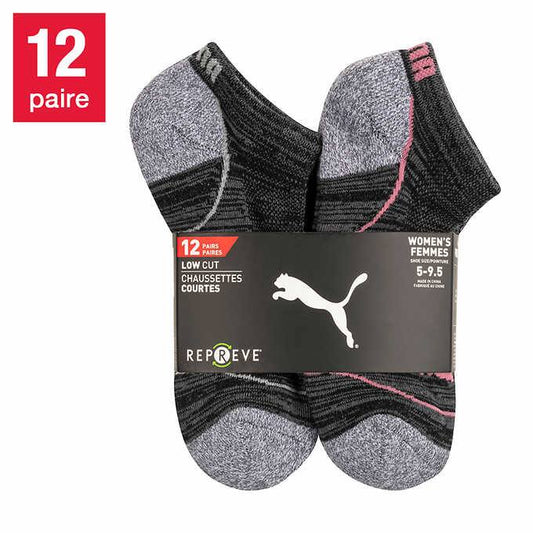 Puma - Athletic sock resumed for Women, 12-pair