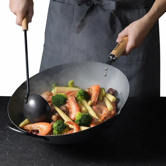 Cook PAL - Carbon steel wok, 36 cm (14.2 in)