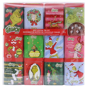 Grinch - Chocolat chaud ensemble d'étain, 672 g