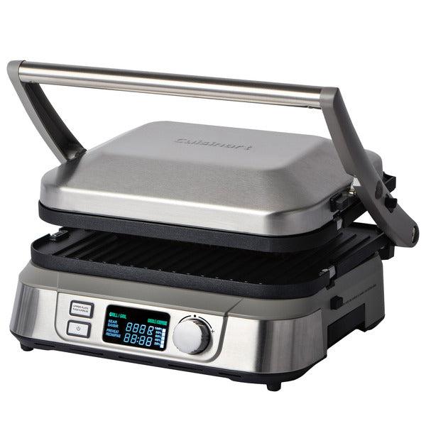 Cuisinart - Gourmet Deluxe with reversible non-stick cooking and grill plates