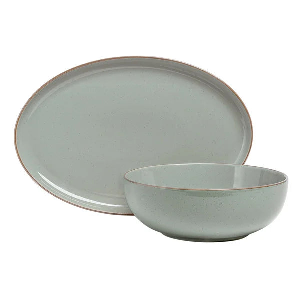 over&back Options Stoneware Serving Set