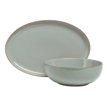 over&back Options Stoneware Serving Set