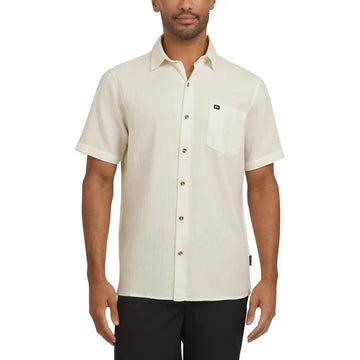 Quicksilver - Short-sleeved chevron shirt for men
