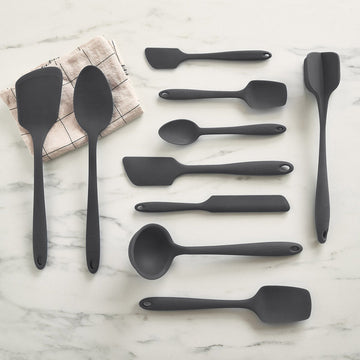 GIR - Ensemble d’outils de cuisine en silicone Essentials, 10 pièces