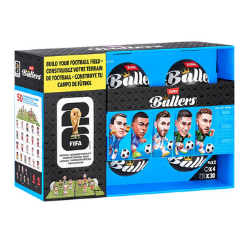 FIFA Ballers Figurines, 4-Pack, Series 1