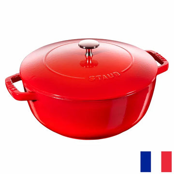 Staub - Cocotte en fonte émaillée, rouge, 4,9 L