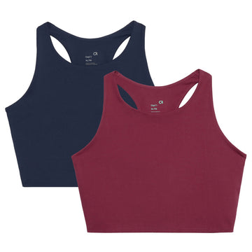 GapFit - Soutien-gorge débardeur sport pour femme, paquet de 2