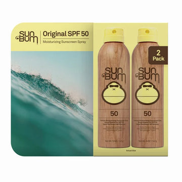 Spray solaire Sun Bum Original FPS 50, 140 ml, paquet de 2