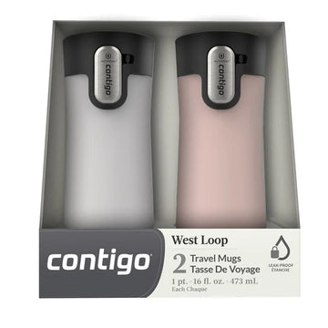Contigo - Ensemble de 2 tasses de voyage West Loop de 473 mL (16 oz)