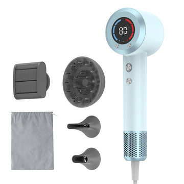 Dreame Hair Gleam - Sèche-cheveux haute vitesse avec accessoire diffuseur et lissant