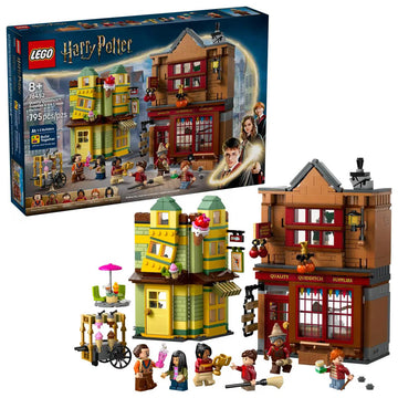 LEGO Harry Potter Le Magasin d'accessoires de QuidditchMC et les glaces Florian Fortarôme, 76452