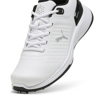Puma - Grip Fusion Flex - black and white golf shoe - Men