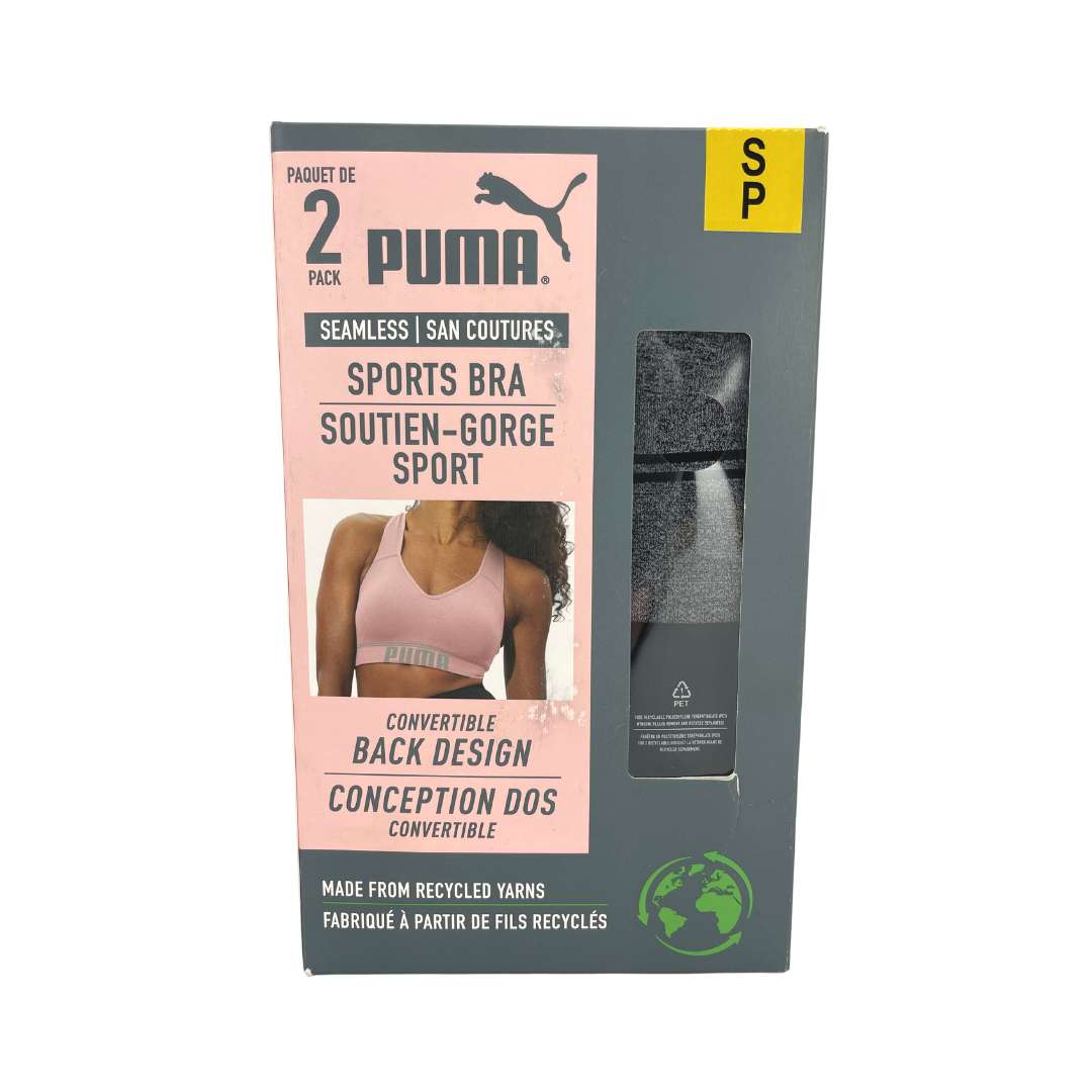 PUMA soutien-gorge sport paquet de 2PUMA 2 soutiens-gorge de sport