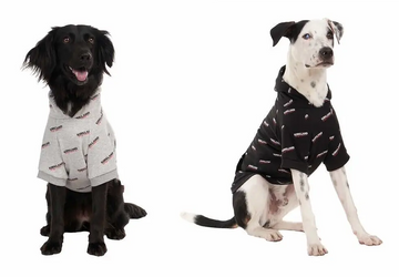 Kirkland: hooding sweater with logos for pets