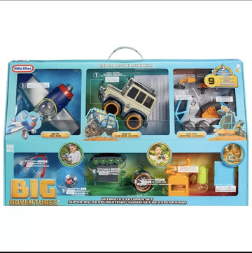 Ensemble Little Tikes Big Adventures Ultimate Explorer assortiment