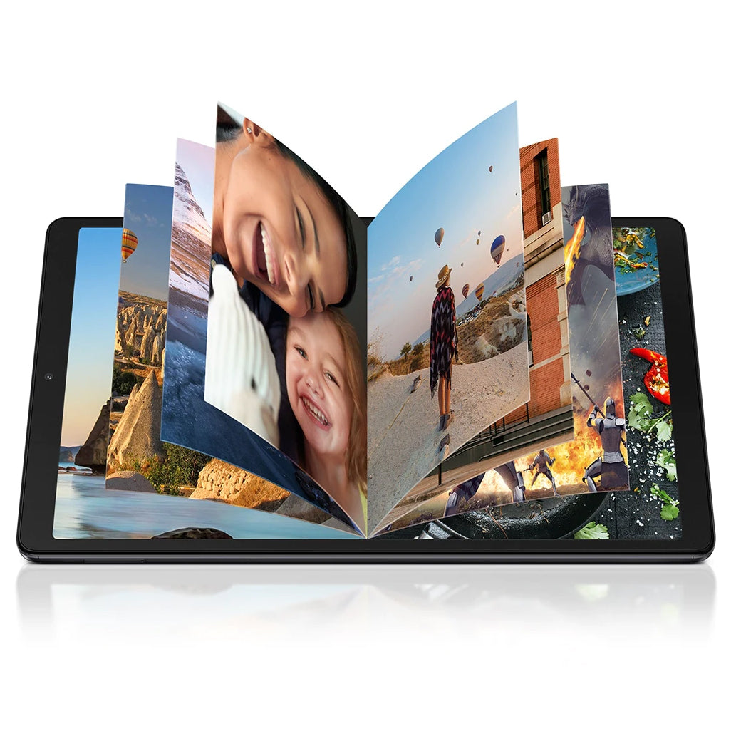 Samsung Galaxy Tab A7 Lite 32GB gris étui-support SM-T220