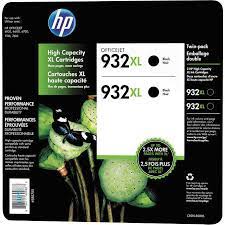 HP 932XL - Cartouches d’encre noire Paquet de 2