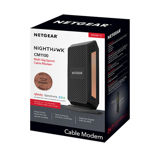 NETGEAR Nighthawk CM1100 modem câble