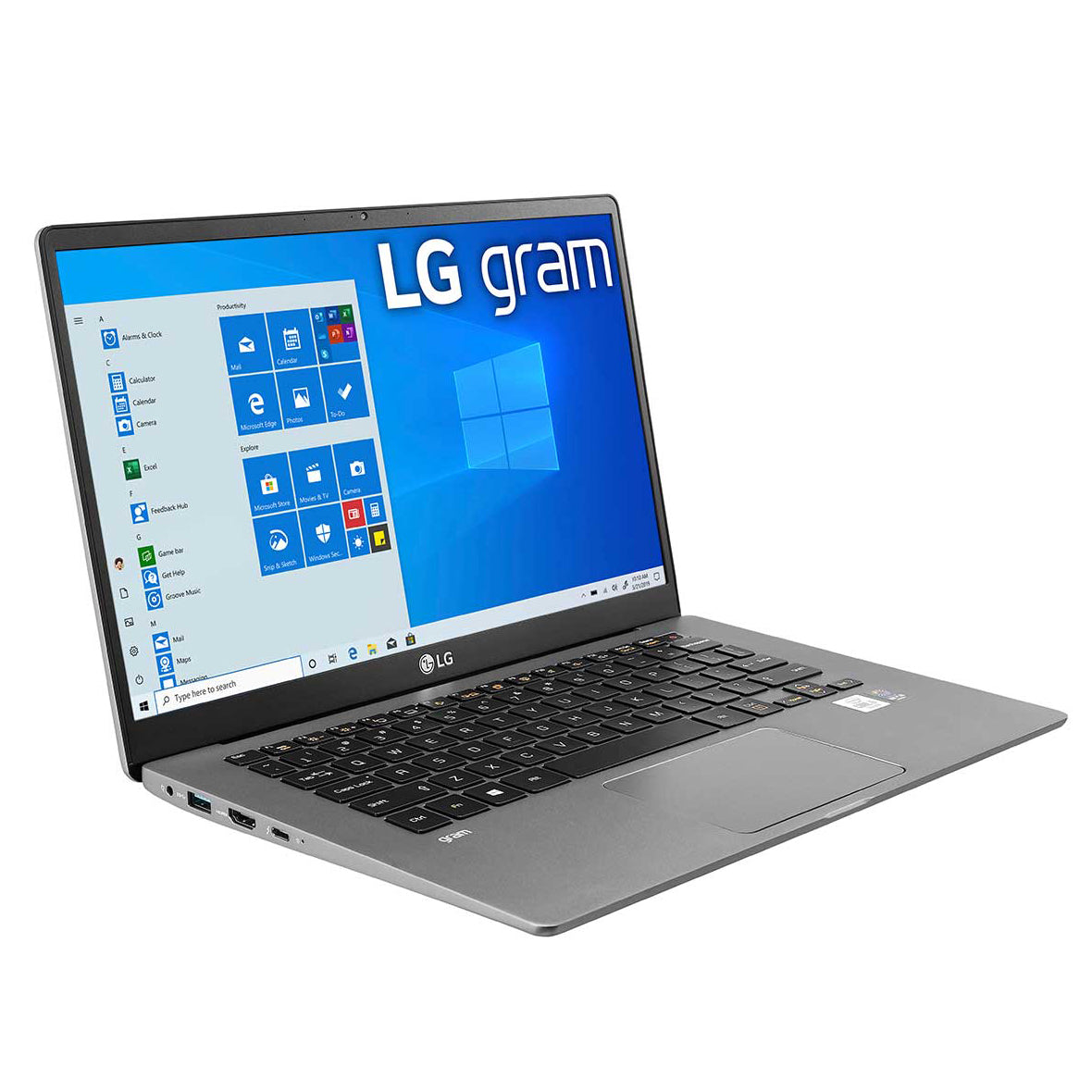 Ordinateur portable LG Gram Notebook 14" (Intel Core i7-1065G7/512GB SSD/8GB RAM)